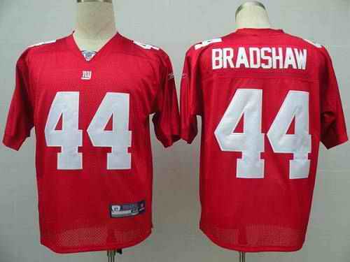 Giants #44 Ahmad Bradshaw Red Stitched Youth NFL Jersey