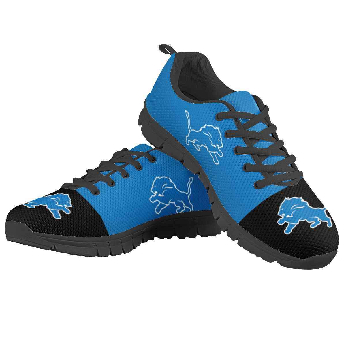 Men's Detroit Lions AQ Running Shoes 002