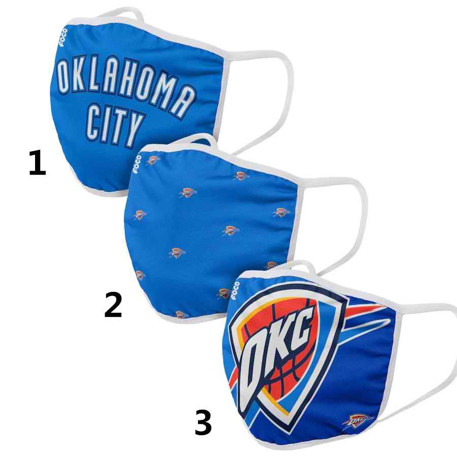 Oklahoma City Thunder Sports Face Mask 001 Filter Pm2.5 (Pls check description for details)