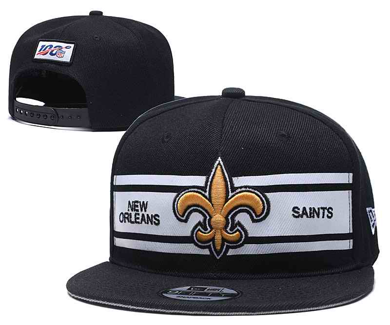 NFL New Orleans Saints 2019 100th Season Stitched Snapback Hats 026