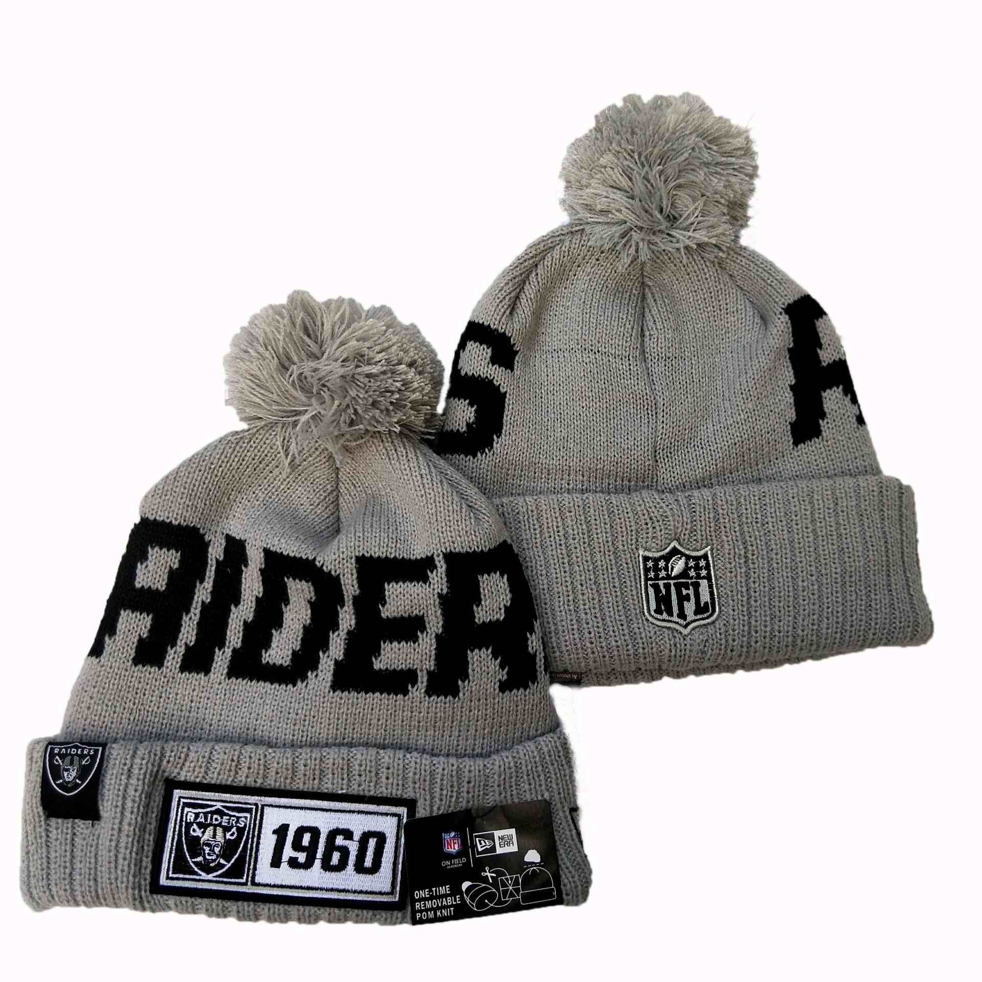 Las Vegas Raiders Knit Hats 054