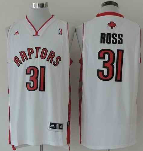 Revolution 30 Raptors #31 Terrence Ross White Stitched NBA Jersey