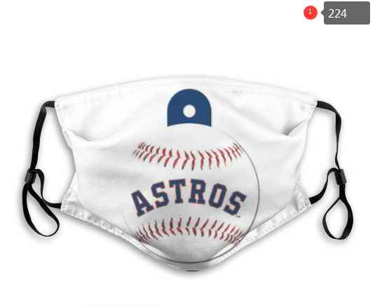Houston Astros Face Mask 002 Filter Pm2.5 (Pls check description for details)
