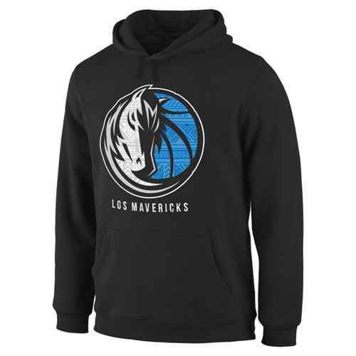 Dallas Mavericks Noches Enebea Pullover Hoodie Black
