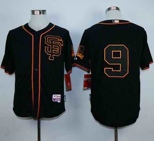 Giants #9 Matt Williams Black Alternate Cool Base Stitched MLB jerseys