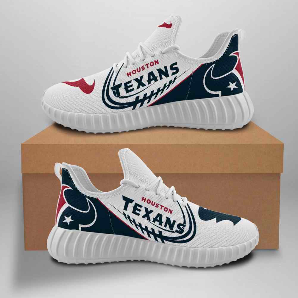 Women's NFL Houston Texans Mesh Knit Sneakers/Shoes 009