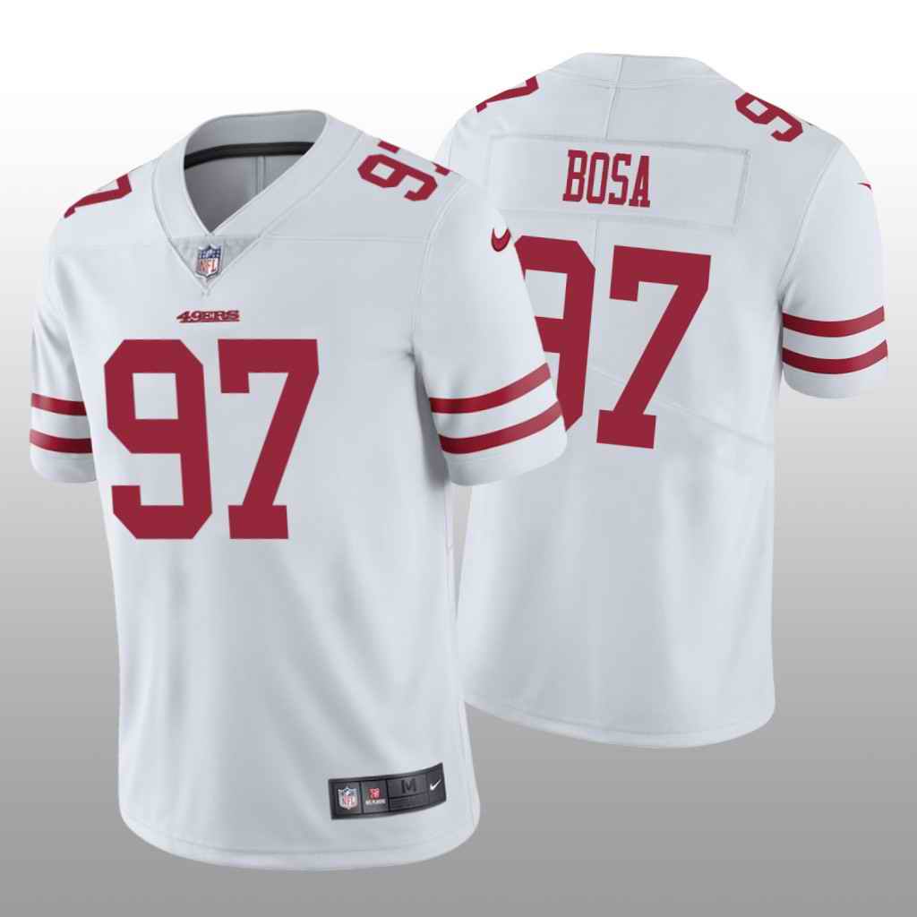 Youth NFL San Francisco 49ers #97 Nick Bosa White Vapor Untouchable Limited Stitched Jersey