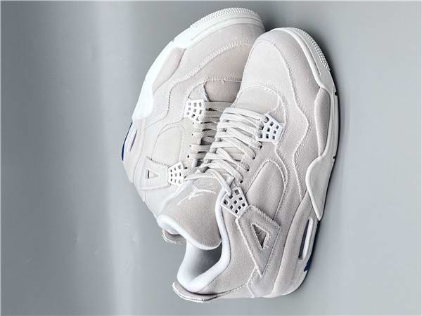 Men's Hot Sale Running weapon Air Jordan 4 Cream Shoes 0113
