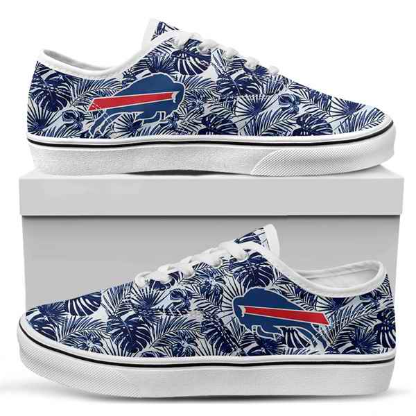 Men's Buffalo Bills Vans Low Top Sneakers 001