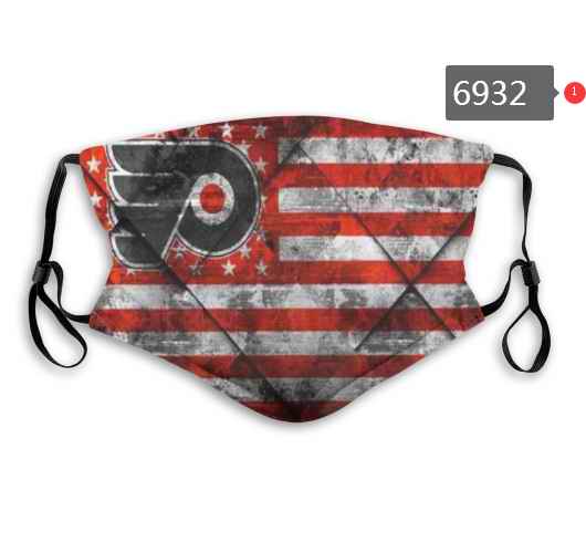 Philadelphia Flyers Face Mask 6932 Filter Pm2.5 (Pls check description for details)