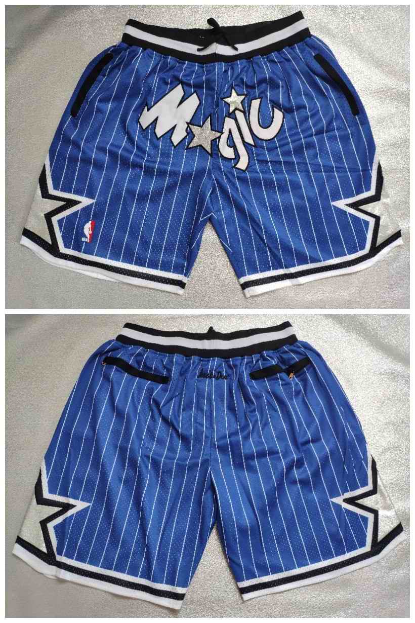 Men's Orlando Magic Blue Swingman Shorts( Run Small)