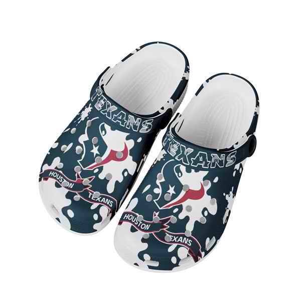Women's Houston Texans Bayaband Clog Shoes 002