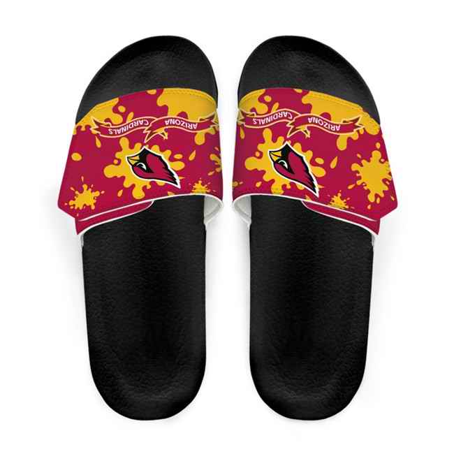 Men's Arizona Cardinals Beach Adjustable Slides Non-Slip Slippers/Sandals/Shoes 003