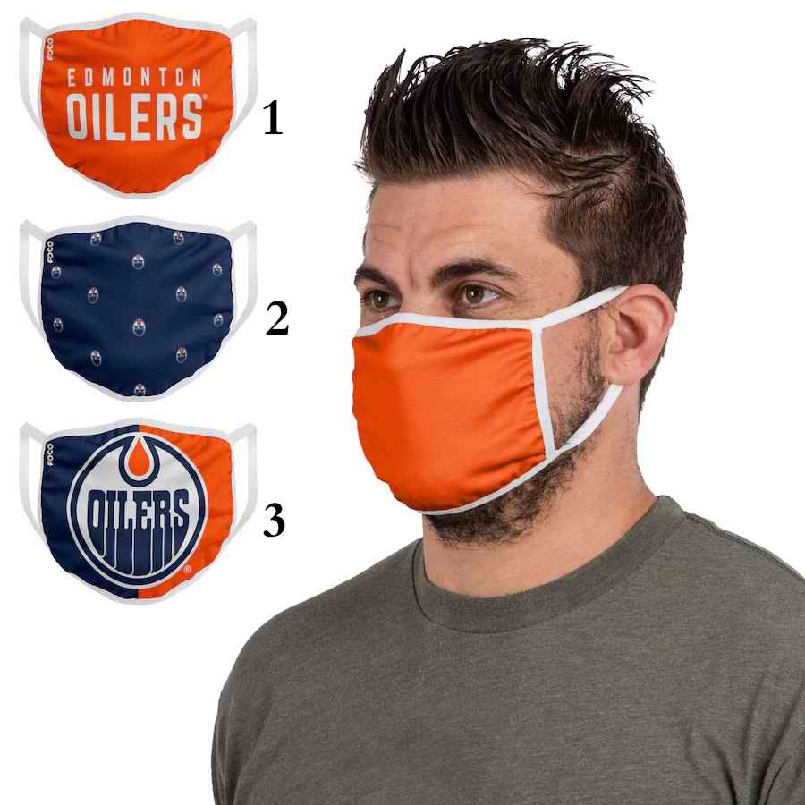 Edmonton Oilers Sports Face Mask 001 Filter Pm2.5 (Pls check description for details)