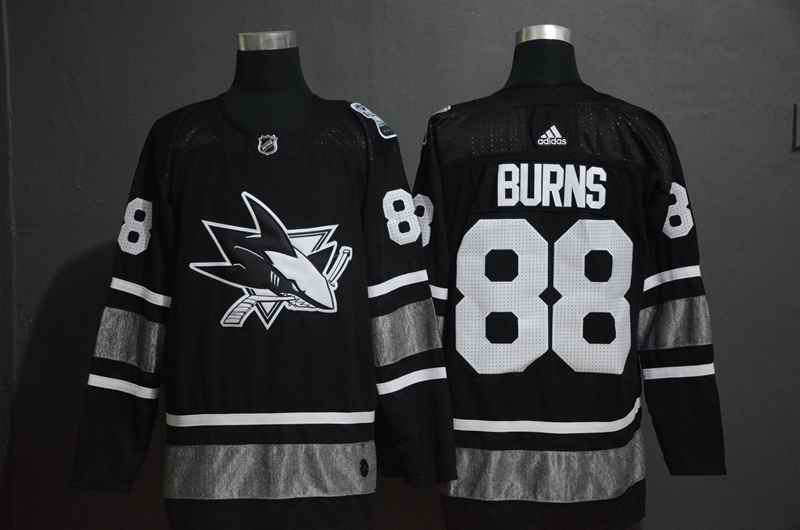 Men's San Jose Sharks #88 Brent Burns Black 2019 NHL All-Star Game Jersey