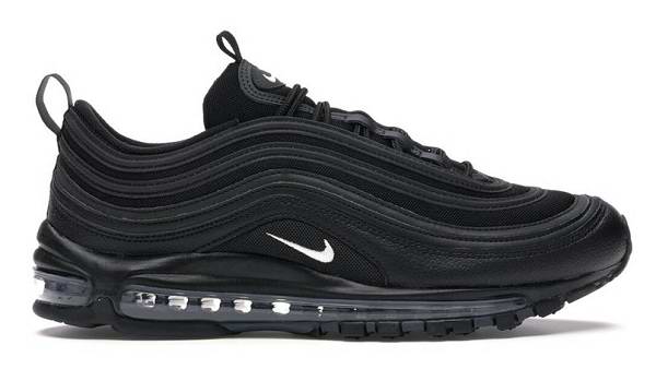 Women's Running weapon Air Max 97 Black Shoes 015