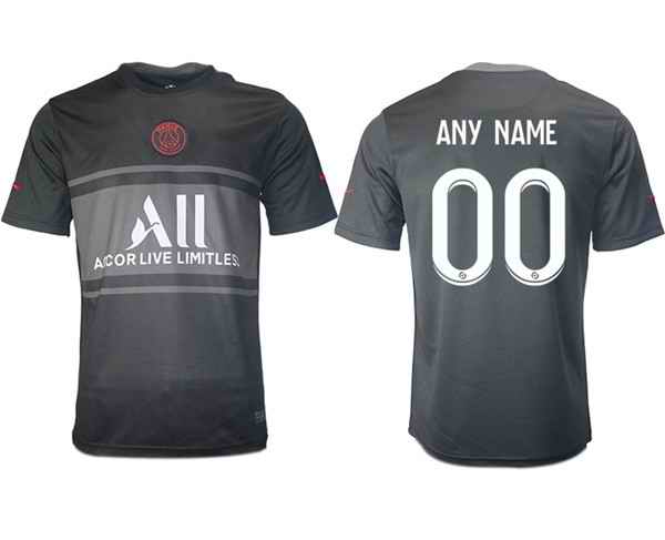 Men's Paris Saint-Germain Custom Soccer Away Jersey
