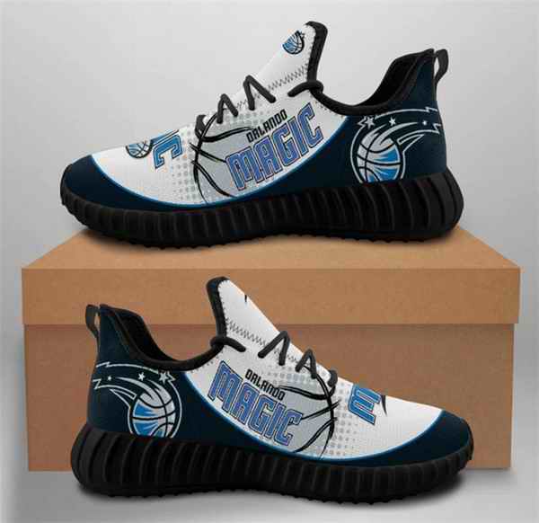 Men's Orlando Magic Mesh Knit Sneakers/Shoes 002
