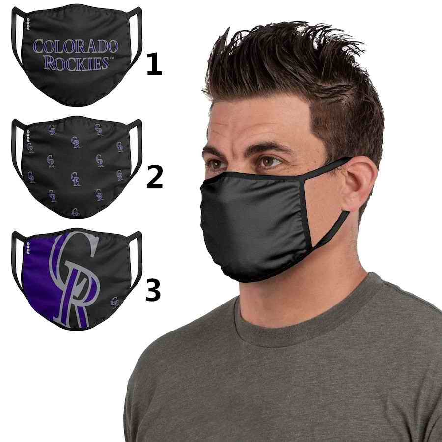 Colorado Rockies Sports Face Mask 001 Filter Pm2.5 (Pls check description for details)