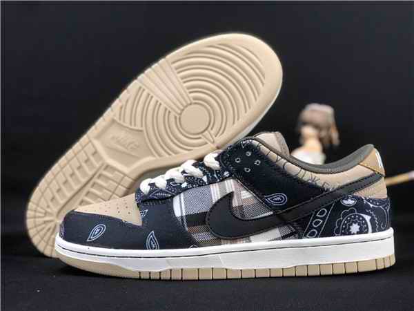 Men's Dunk Low SB Black/Golden Shoes 0104