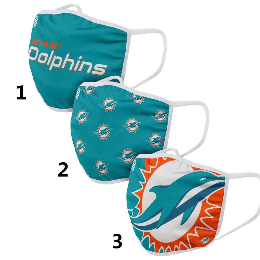 Dolphins Sports Face Mask 001 Filter Pm2.5 (Pls check description for details)