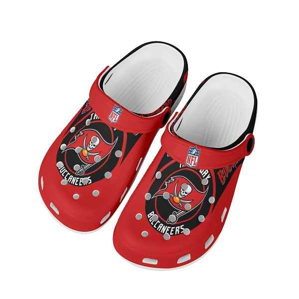 Women's Tampa Bay Buccaneers Bayaband Clog Shoes 001
