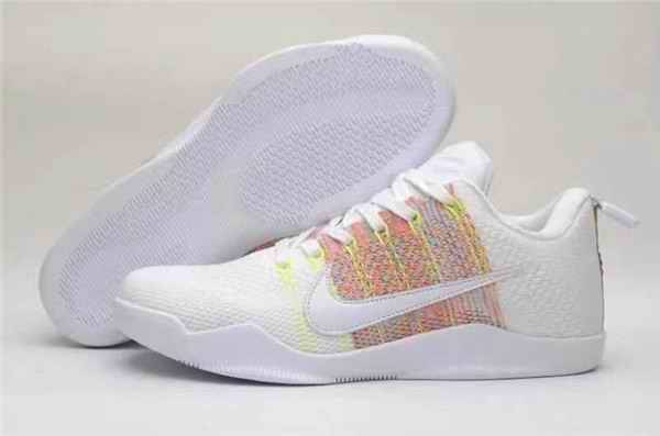 Men's Running Weapon Kobe 11 Elite Low 4KB 'White Horse' Shoes 058