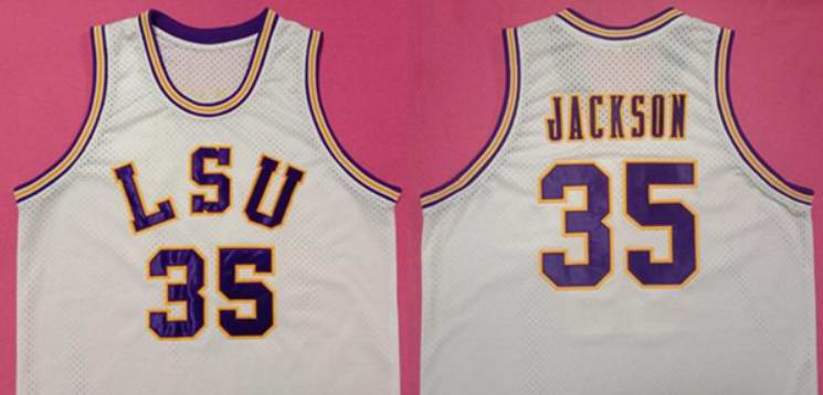 Men's LSU Tigers Customized Limited Stitched NCAA Jersey