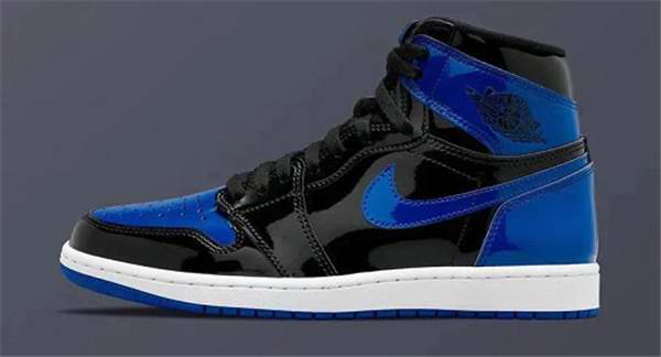 Men's Running Weapon Air Jordan 1 Black/Royal Shoes 278