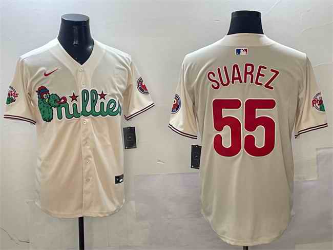 Men's Philadelphia Phillies #55 Ranger Su