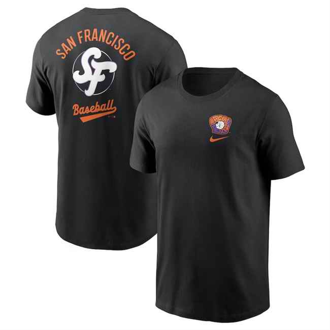 Men's San Francisco Giants Black 2025 City Connect T-Shirt