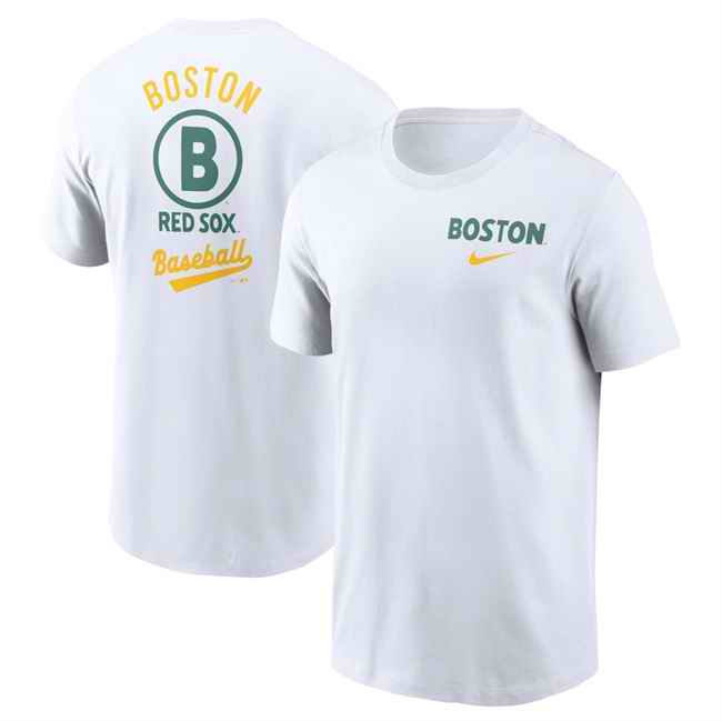 Men's Boston Red Sox White 2025 City Connect T-Shirt