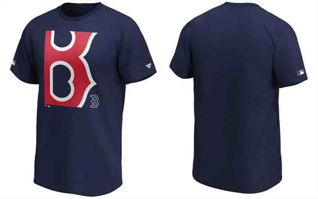 Men's Boston Red Sox Navy T-Shirt