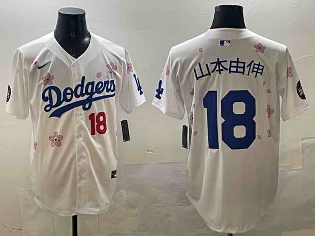 Men's Los Angeles Dodgers #18 ɽ