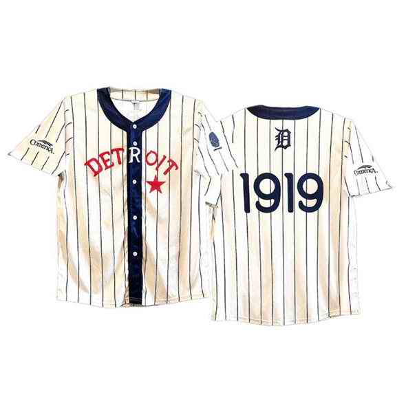 Men's Detroit Tigers 2025 Giveaway Stitched Baseball Jersey