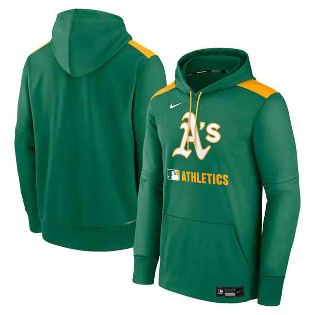 Men's Athletics Kelly Green Collection Performance Pullover Hoodie