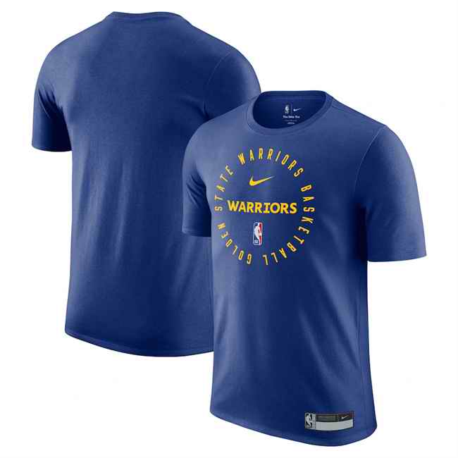Men's Golden State Warriors Blue 2024/25 Legend On-Court Practice Performance T-Shirt