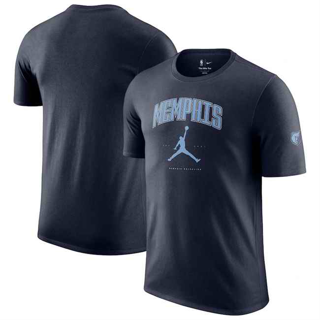 Men's Memphis Grizzlies Navy Essential Cities T-Shirt