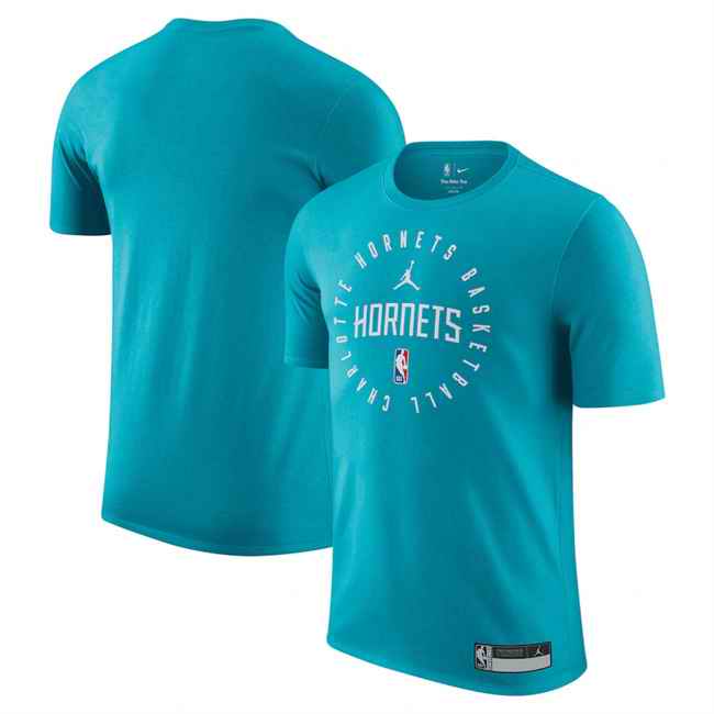 Men's Charlotte Hornets Teal 2024/25 Legend On-Court Practice Performance T-Shirt