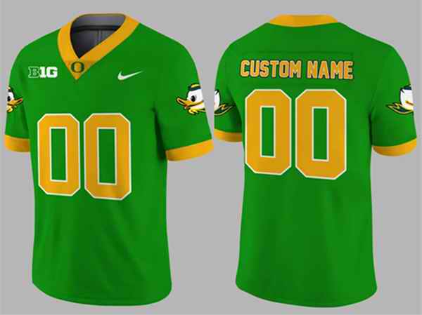 Women's Oregon Ducks Active Player Custom Green Stitched Football Jersey(Run Small)
