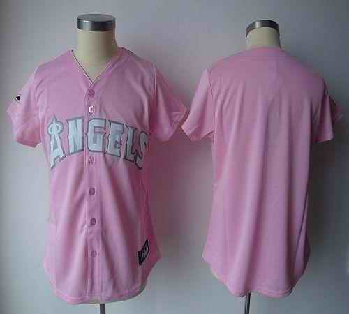 Angels Blank Pink Women's Fashion Stitched Jersey