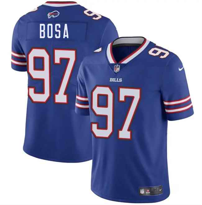 Youth Buffalo Bills #97 Joey Bosa Blue Vapor Untouchable Limited Stitched Jersey