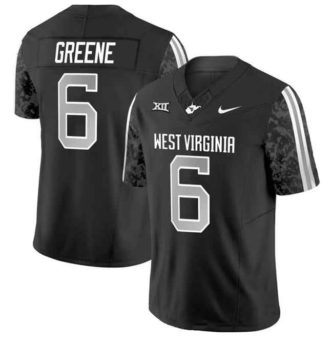 Youth West Virginia Mountaineers Customized Black F.U.S.E. Stitched Football Jersey